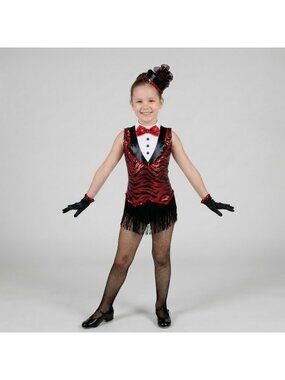Girl's Custom Broadway Chicago Dance Costume Jazz, Tap, Musical Theater size 5-7